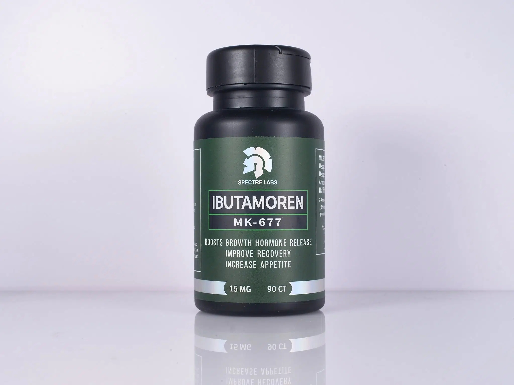 Spectre Labs IBUTAMOREN – Mk-677 (15 mg total) | 90 capsules/bottle Spectre Labs